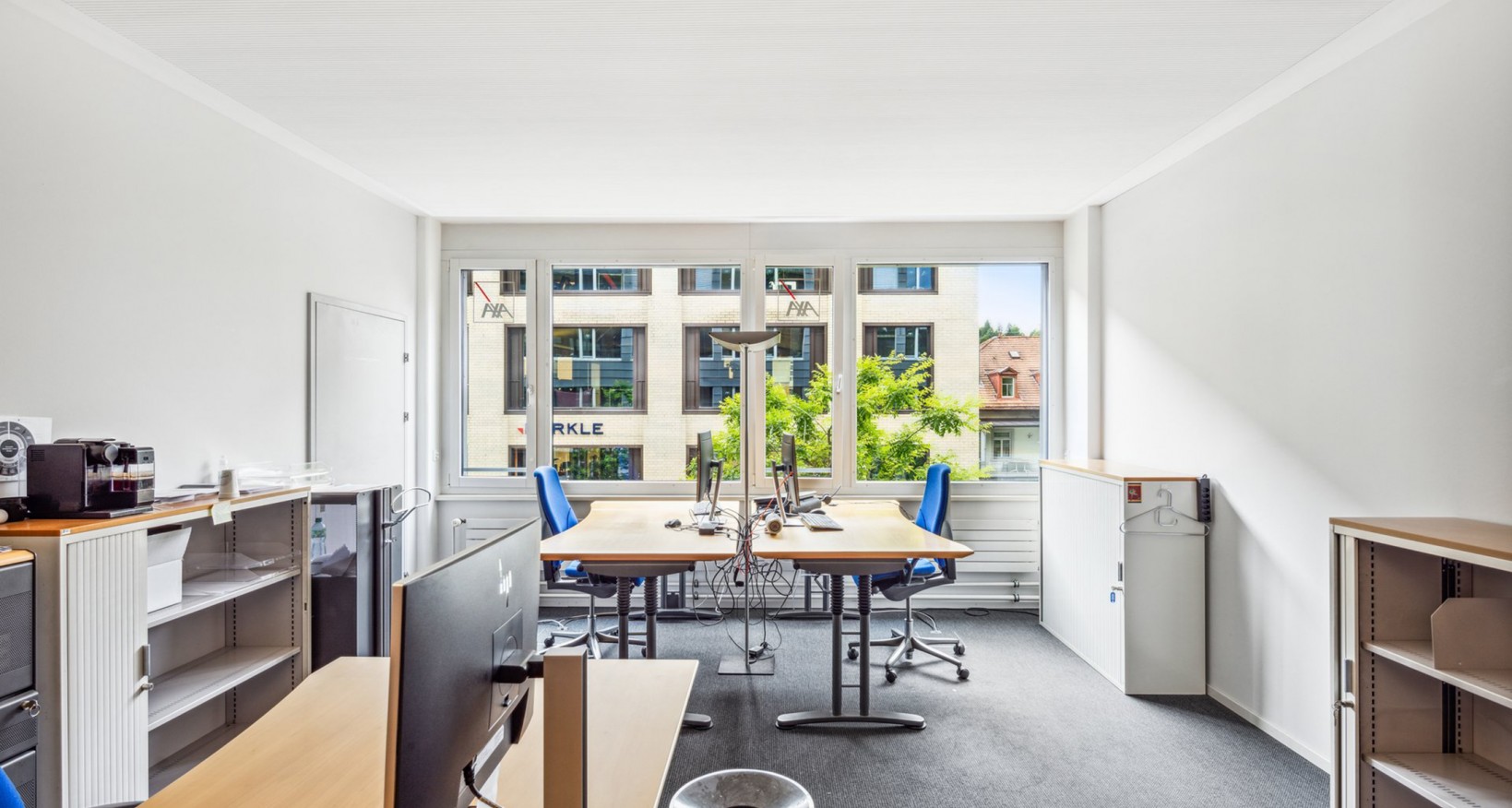 Mit dem Büroeingang im schönen Altbaugebäude an der Unterstrasse 11 schafft die Liegenschaft eine ansprechende Kombination zu den einzigartigen Büroflächen, welche sich im modernen Anbau befinden.