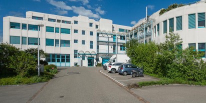 Bright and fully fitted 212 m² office space at Allmendstrasse 8 – available from 1 October 2025
